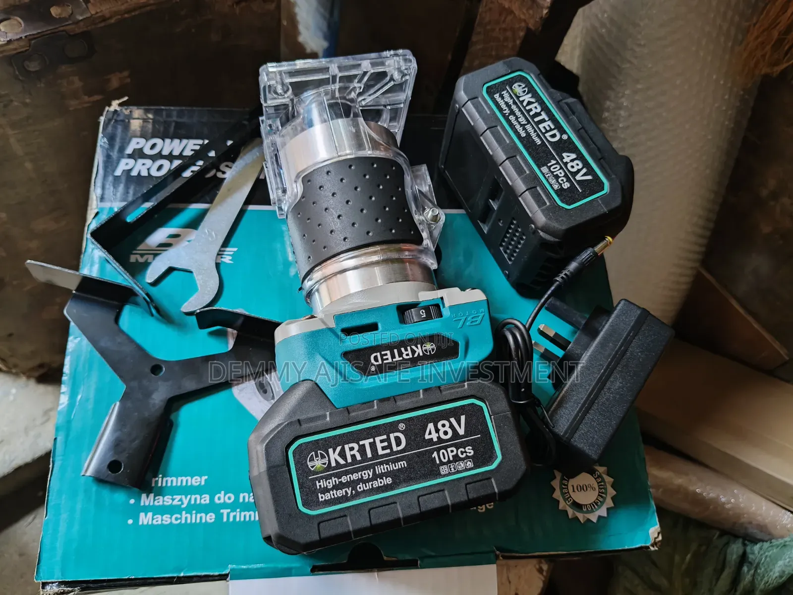 Krted Brushless Cordless Wood Trimmer