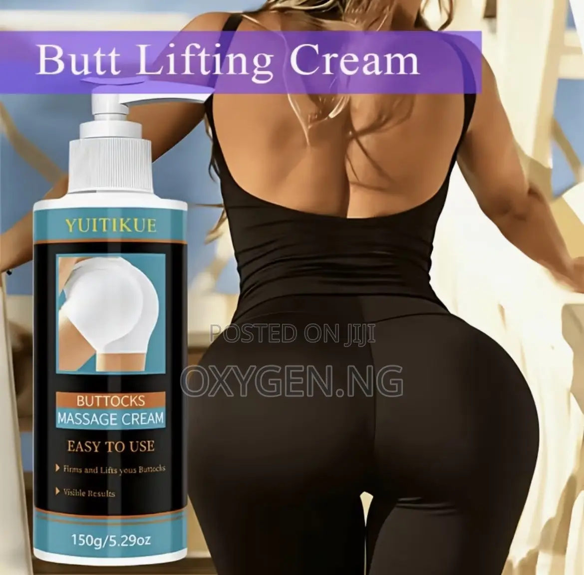 Original Hips Buttocks Enlargement Cream(100% Effective Herbal Lotion)