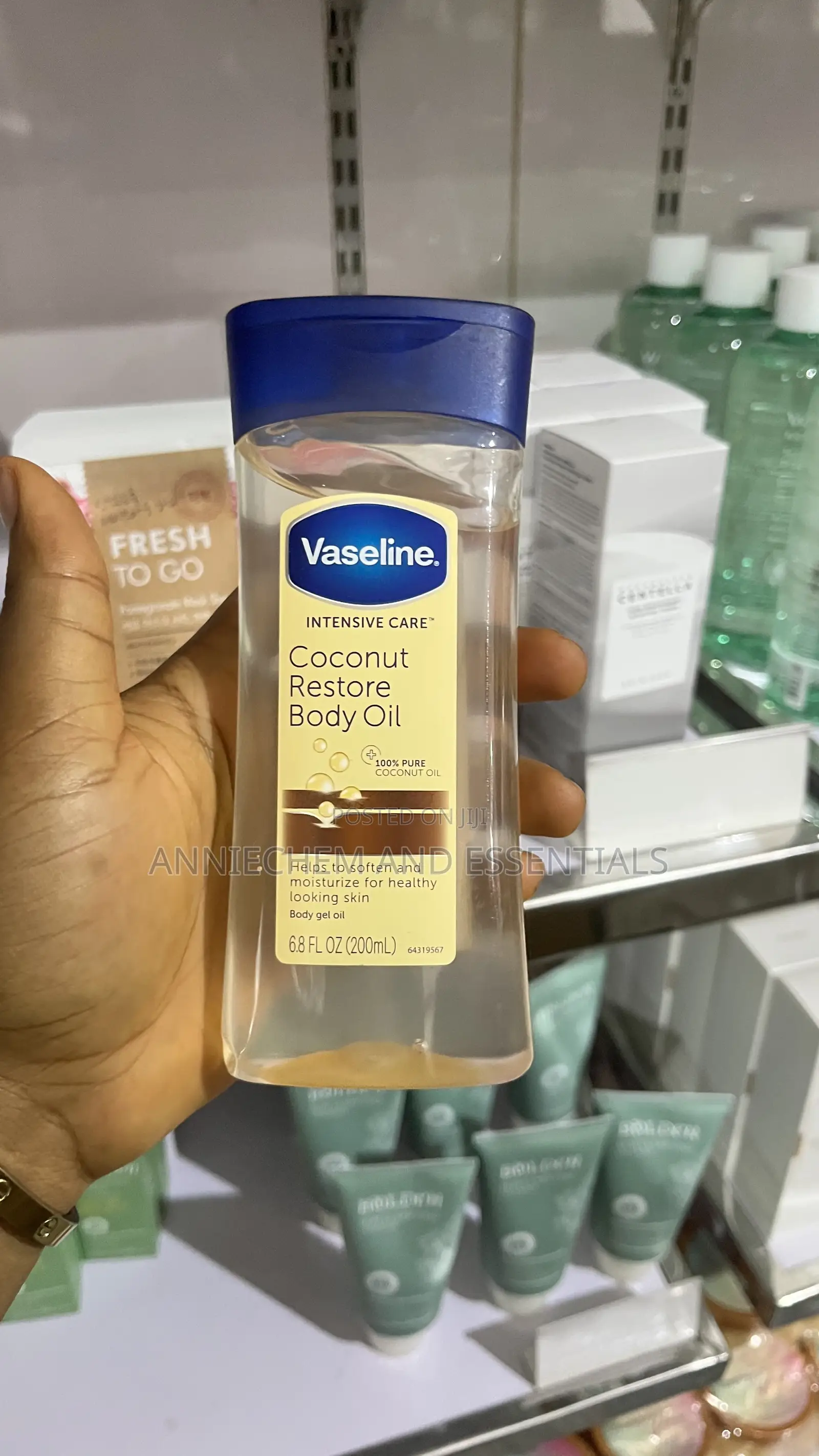 Original Vaseline Intensive Care Coconut Restore Body Oil