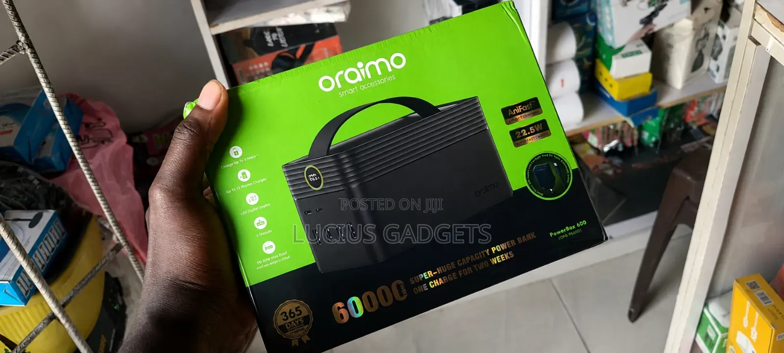 Oraimo 60,000mah Powerbank
