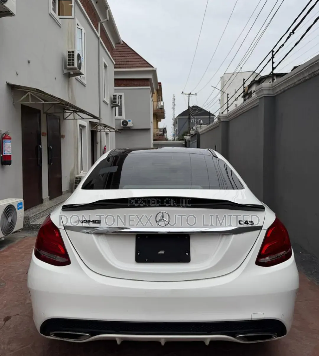 Mercedes-Benz C400 4Matic AWD Sedan (3.0L V6 7A) 2015 White