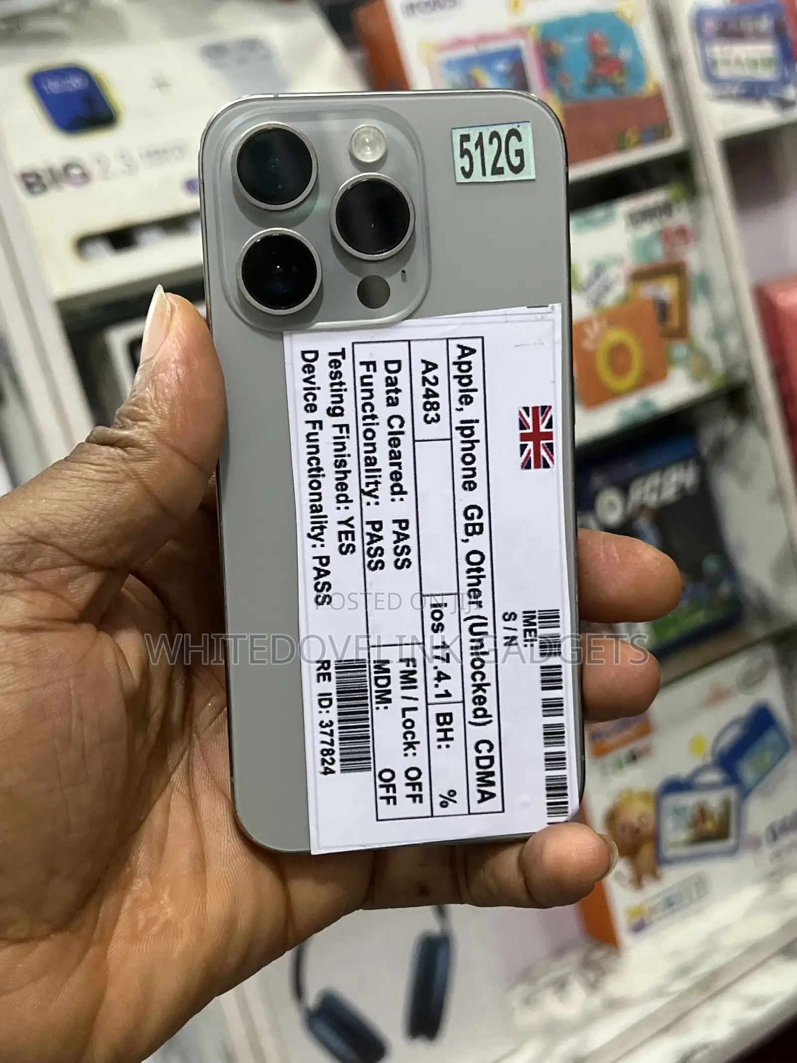 Apple iPhone 15 Pro 512 GB Silver