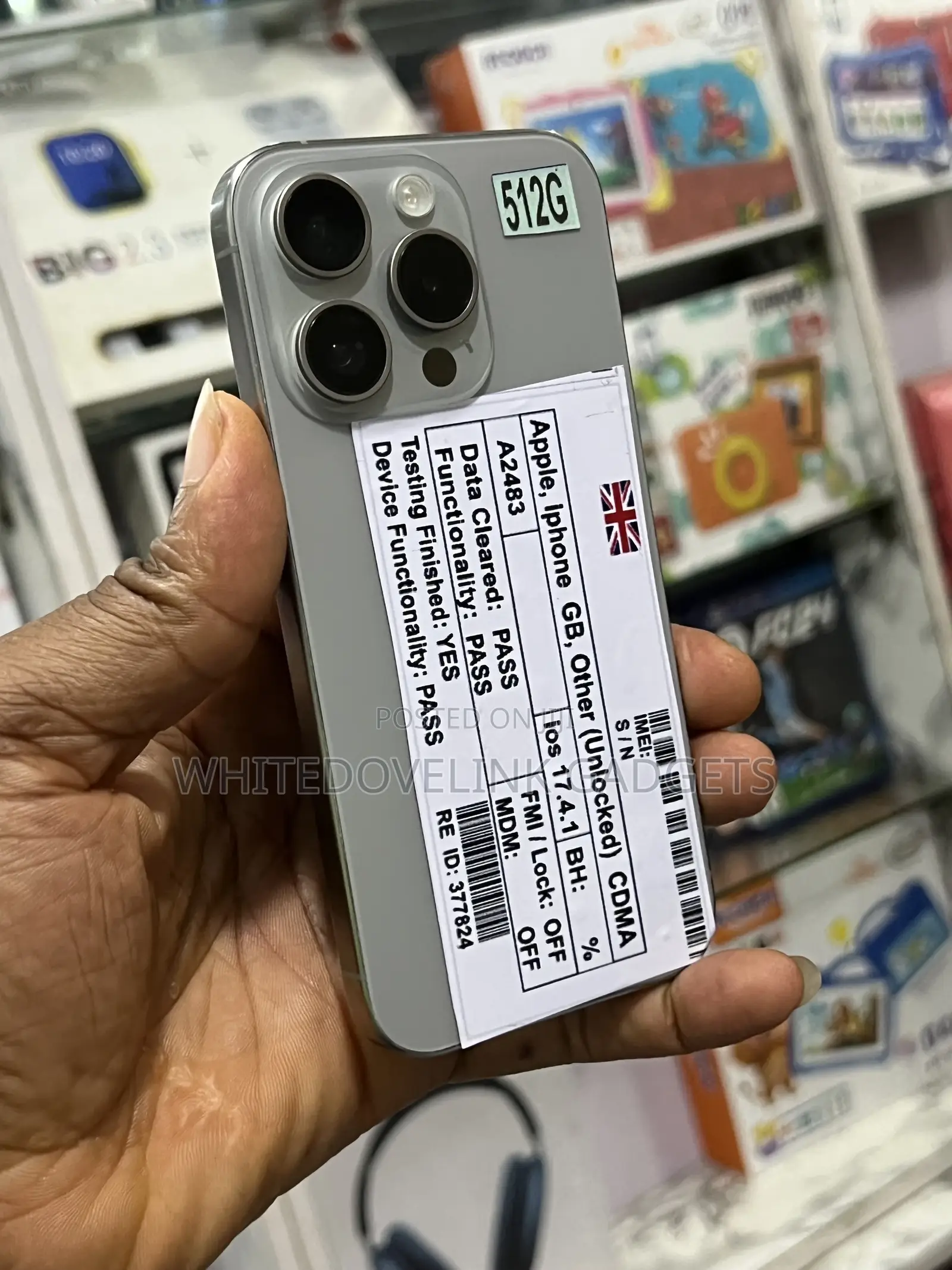 Apple iPhone 15 Pro 512 GB Silver