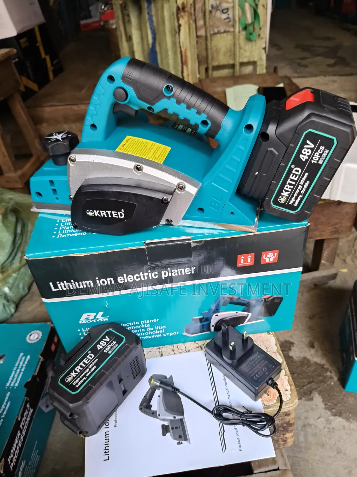 Krted Brushless Cordless Electric Planer