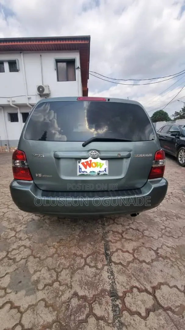 Toyota Highlander 2006 Blue