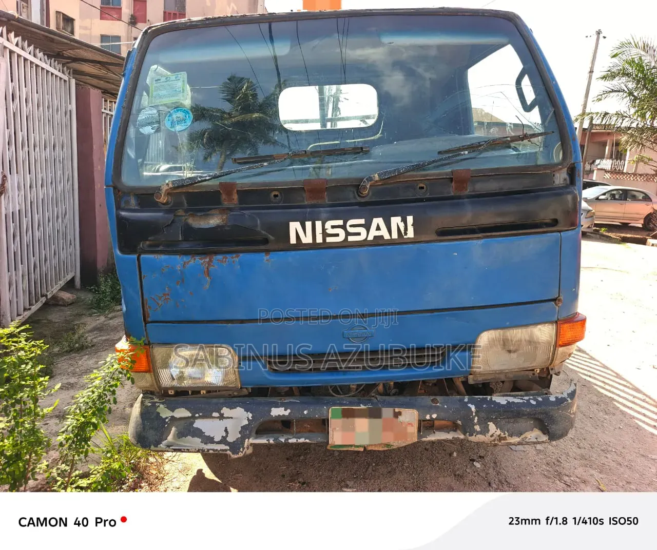 Nissan Cabstar 2002 Blue