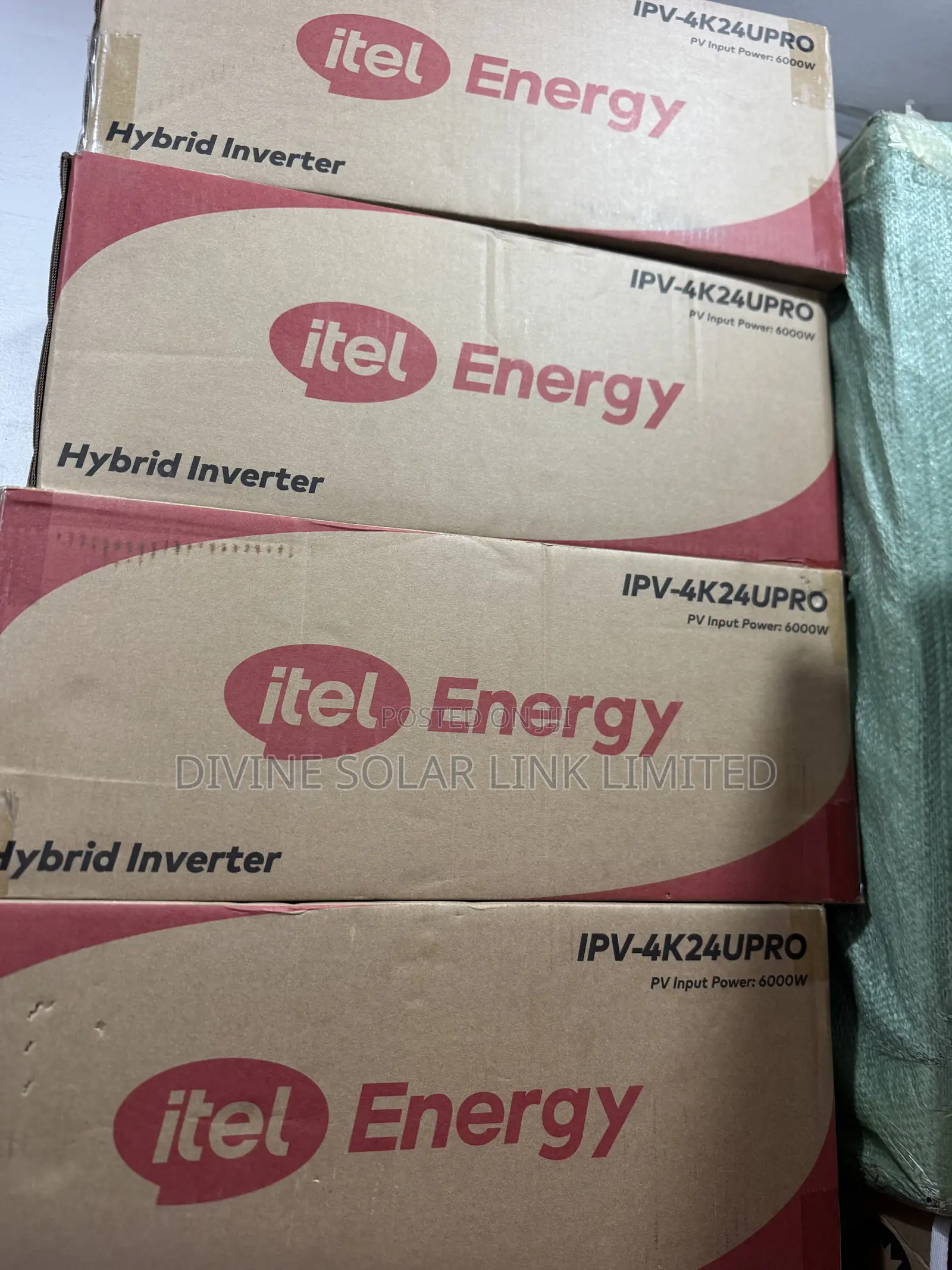 Itel 4kva 24v Hybrid Inverter in Lagos