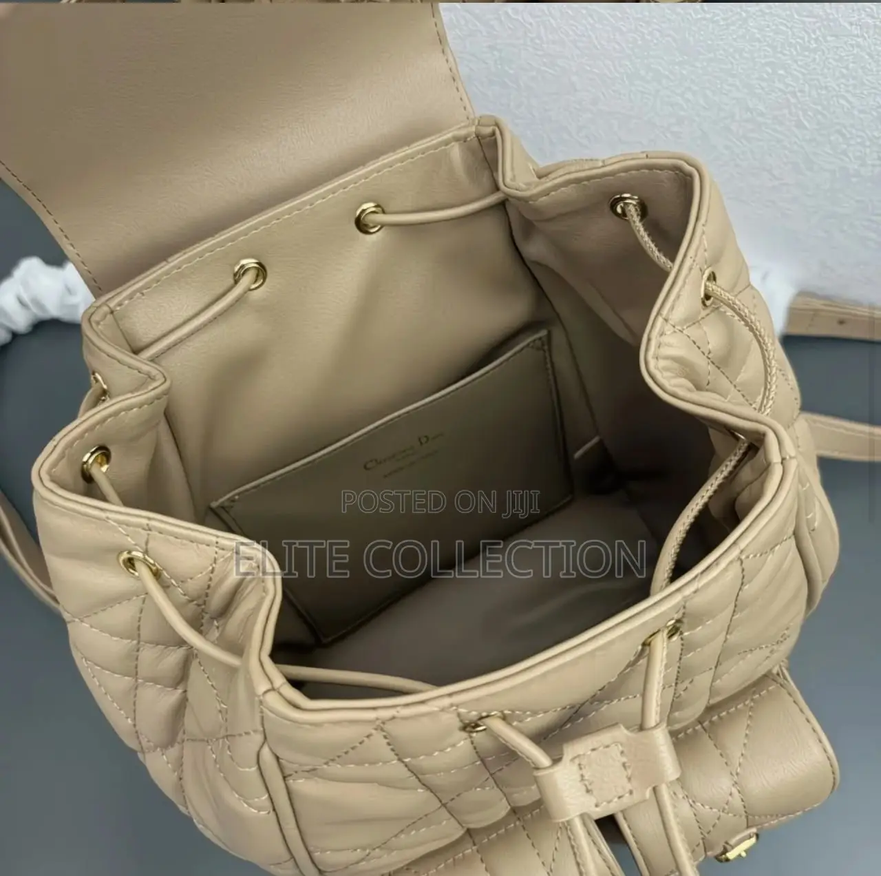 Dior Backpack Luxury Quality Nude Color Luxe! Big Size Available