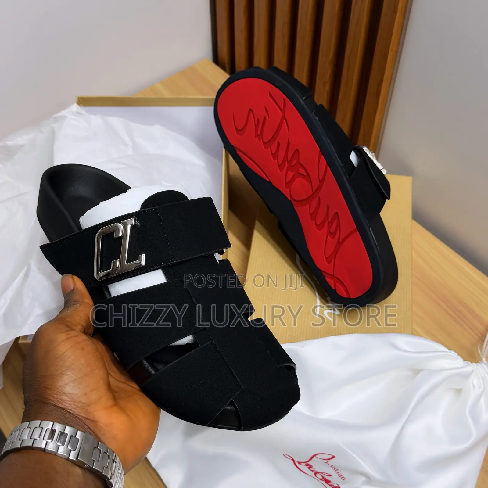 Christian Louboutin Quality Luxury Men Pams
