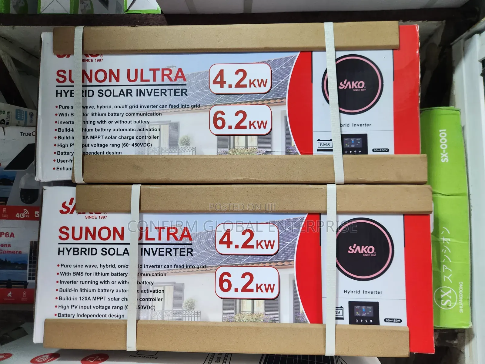 Brand New Sako 6.2kva 48v Hybrid Solar Inverter