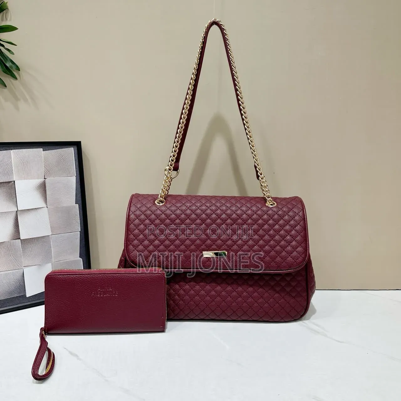 Women’S 2 in 1 Handbag Set - Tote + Matching Sling Bag*