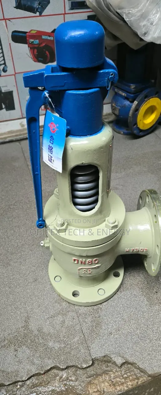 Industrial Spring Safety Relief Valve Dn80 Pn25 Flanged Release Valve