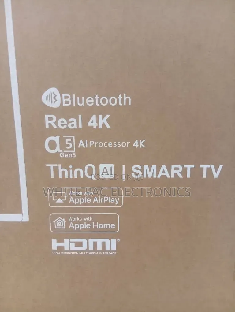Lg 100"Inch Ai Thinq Webos Smart Flameless Tv Magic Remote >2 Yrs