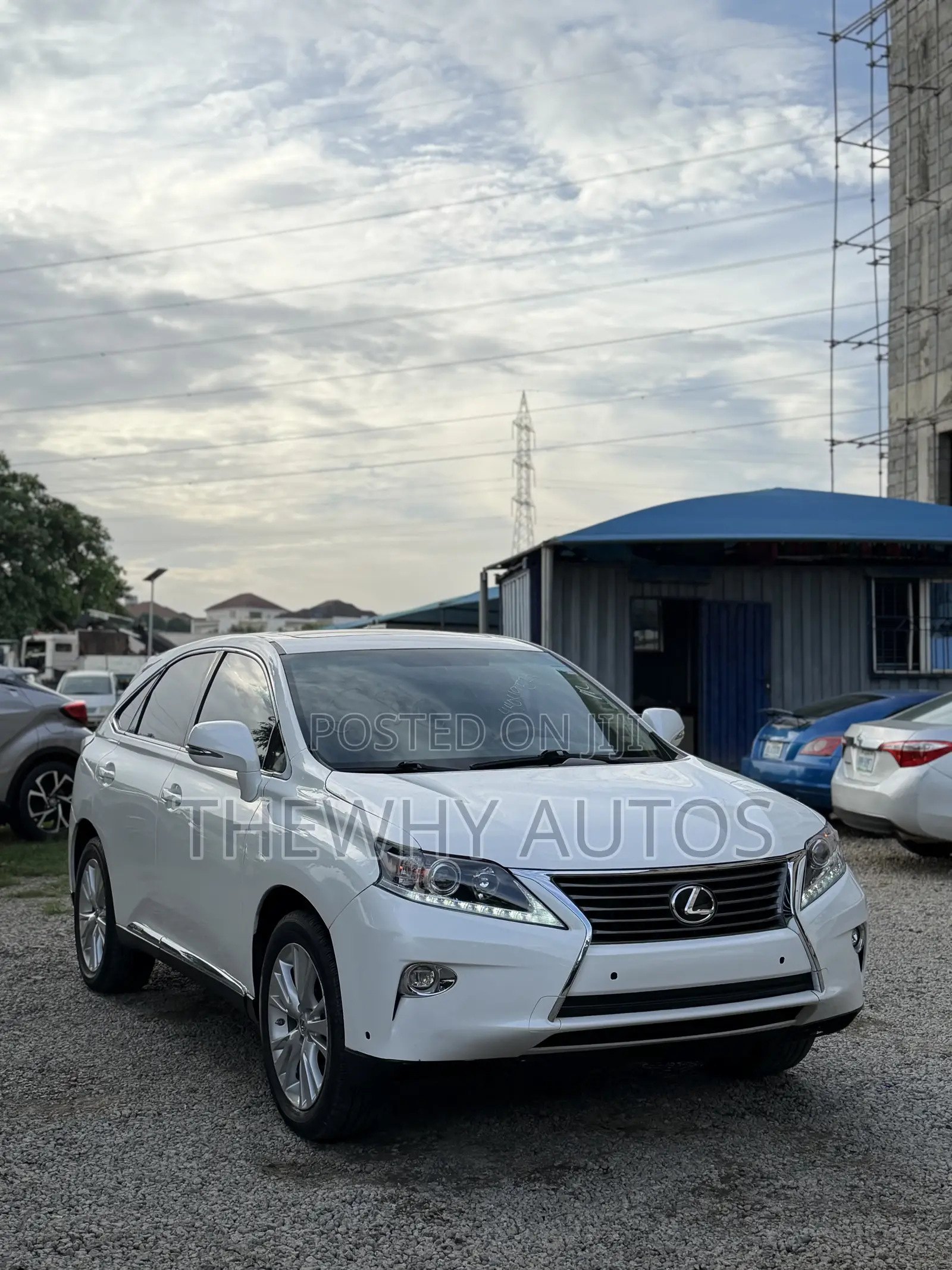 Lexus RX 450H FWD 2012 White