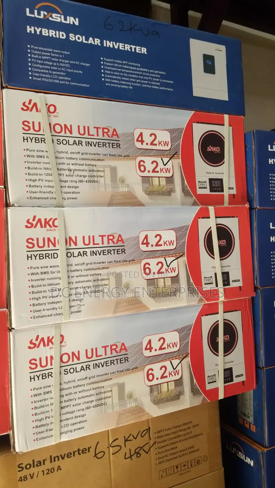 Sako 6.2kva Hybrid Inverter 48v