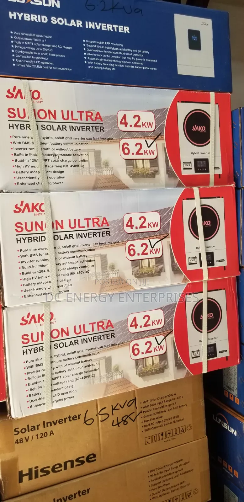 Sako 6.2kva Hybrid Inverter 48v