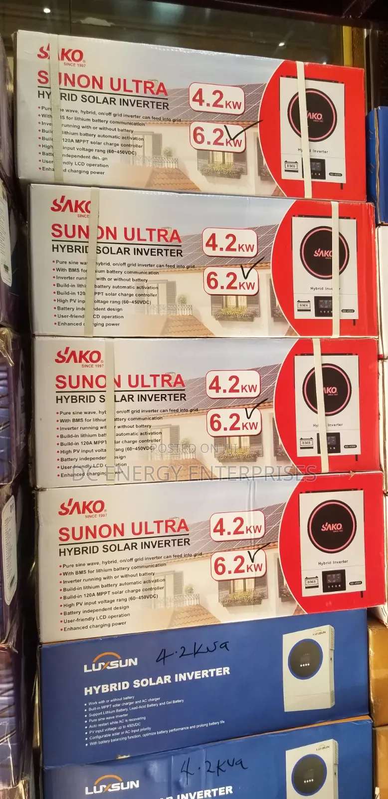 Sako 6.2kva Hybrid Inverter 48v