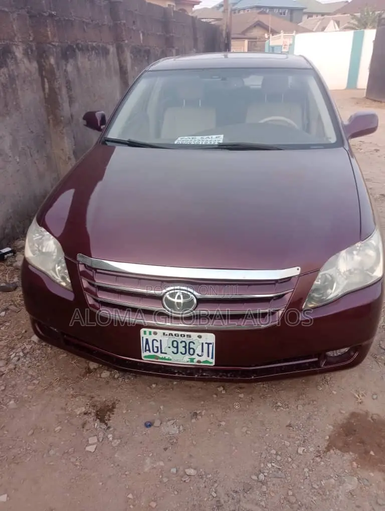 Toyota Avalon Touring 2006 Red