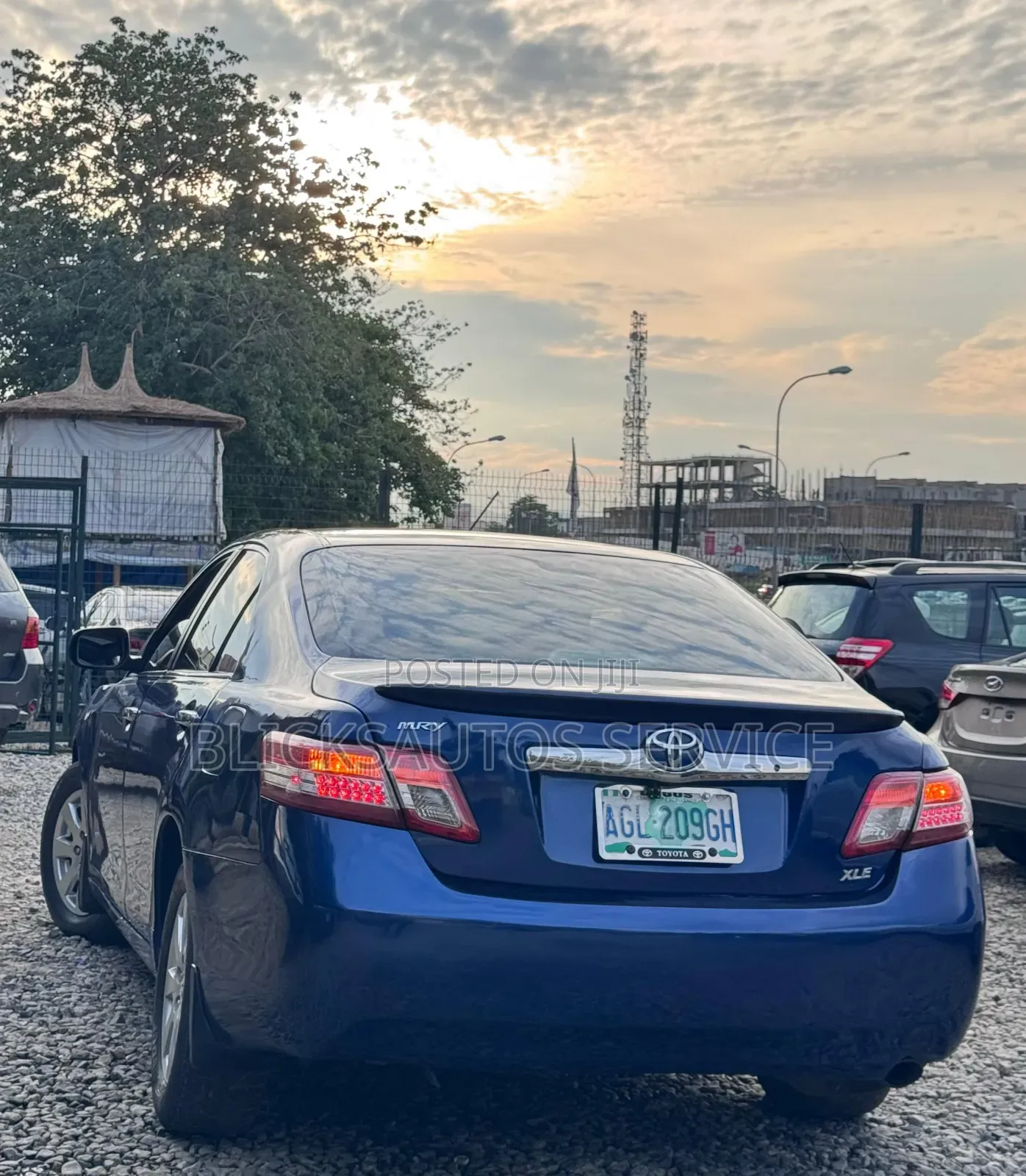 Toyota Camry 2008 Blue
