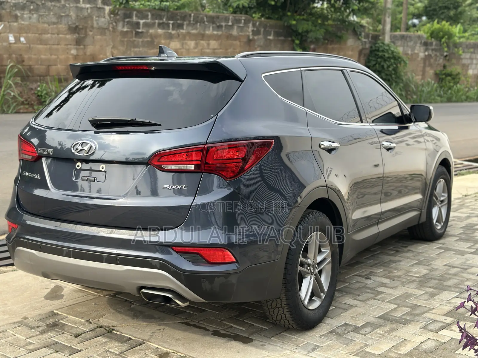 Hyundai Santa Fe SE Ultimate AWD 2017 Gray