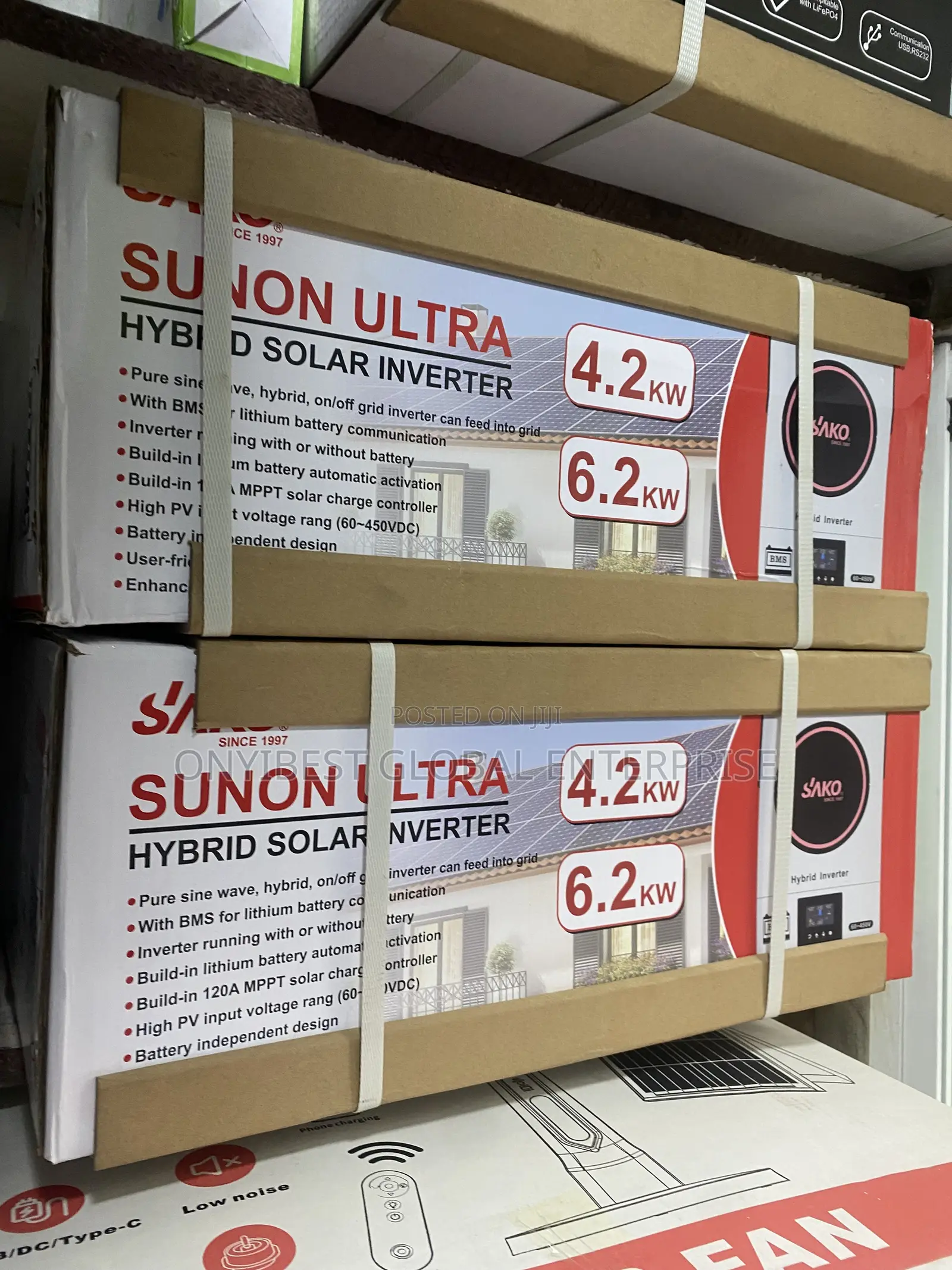  High Efficiency/Stable Sako Sunon Ultra Hybrid Solar Inverter 6.2kva