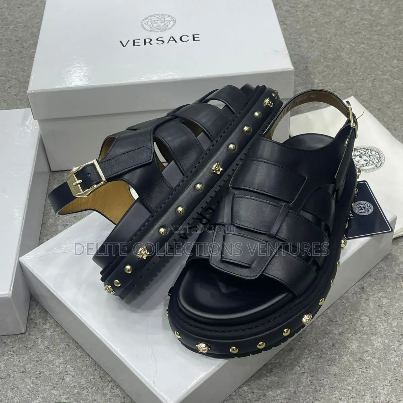 High Quality Luxury Versace Sandals Now Available