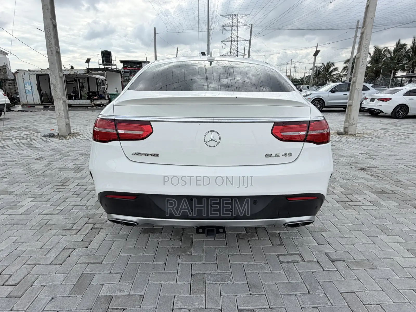 Mercedes-Benz GLE-Class AMG GLE 43 4MATIC 2017 White