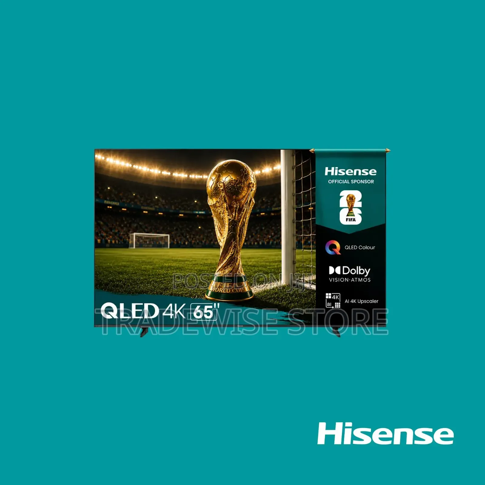 Hisense Tv Qled 65 Inch Q6q Smart