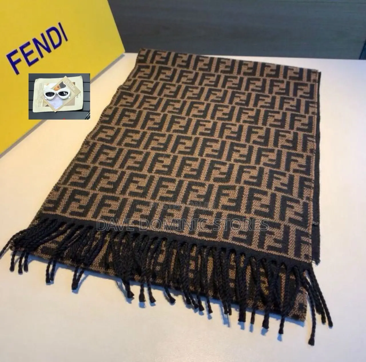 Fendi Unisex Muffler Available in Store