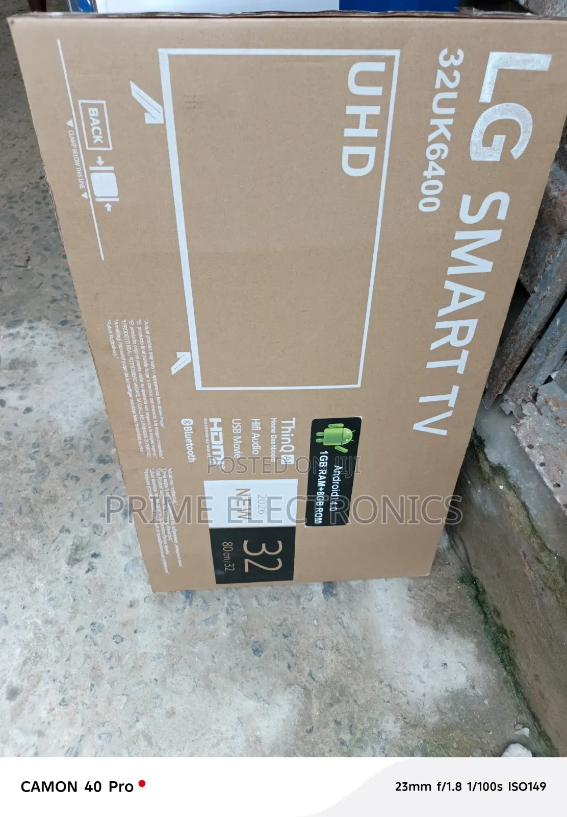 Lg 32" Smart Television