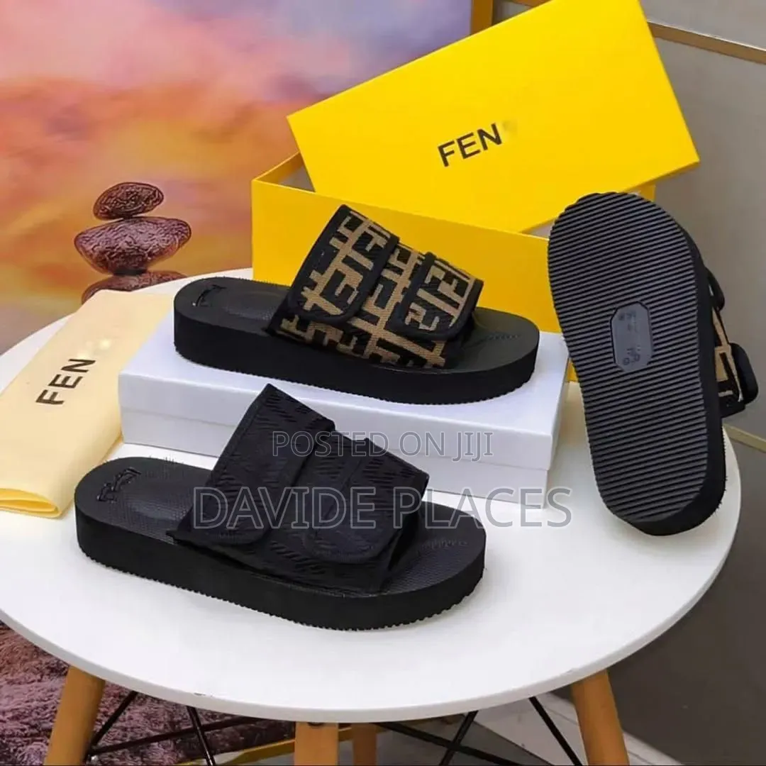 Premium Quality Fendi Unisex Slide