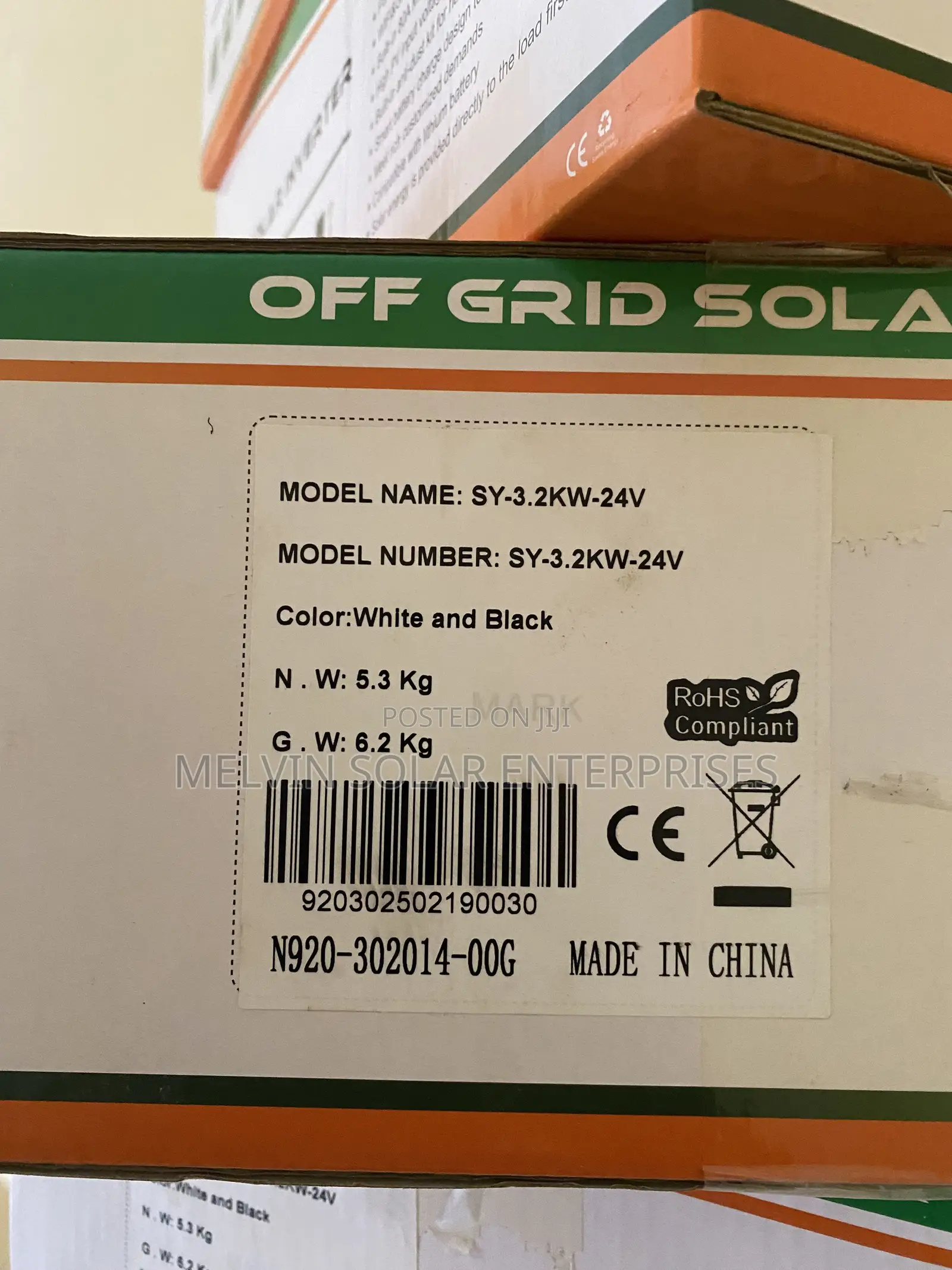 3.2kw 24v Hybrid Solar Pure Sine Wave Inverter Available in Store Now
