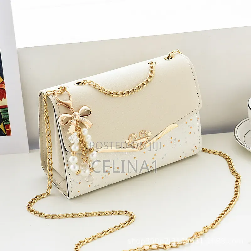 Crossbody Trendy Bag With Chain