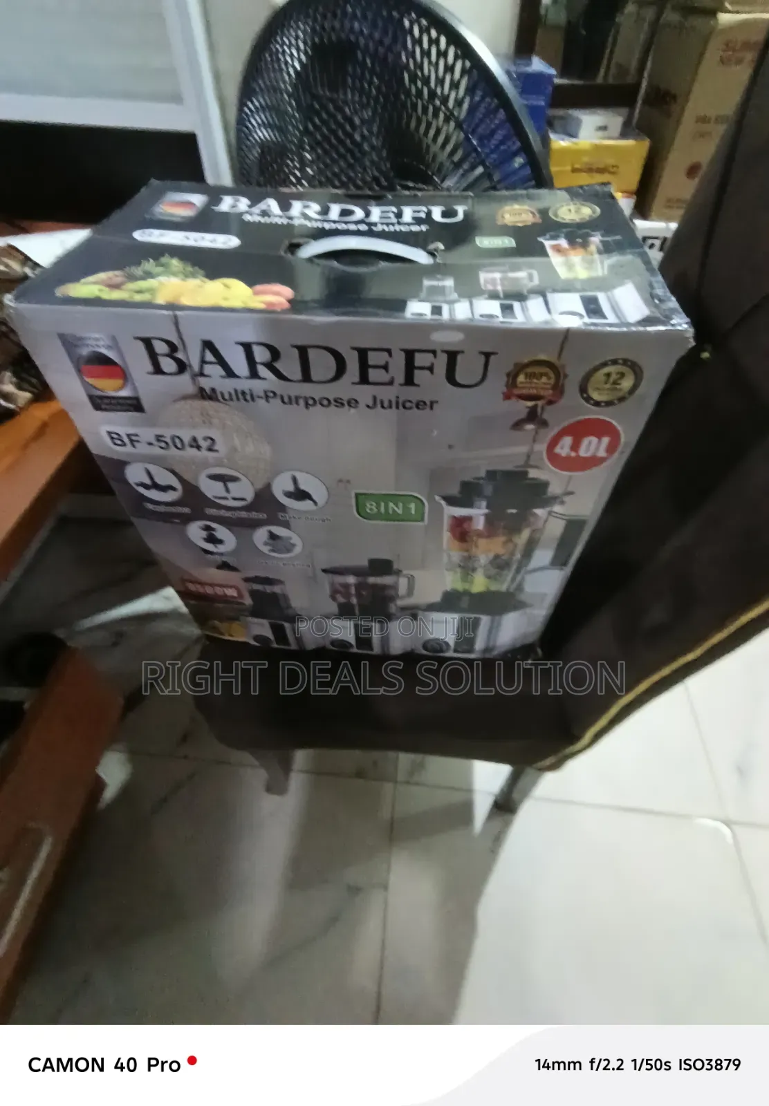 Bardefu Bf-5042 8-in-1 Multi-Purpose Blender 8500w