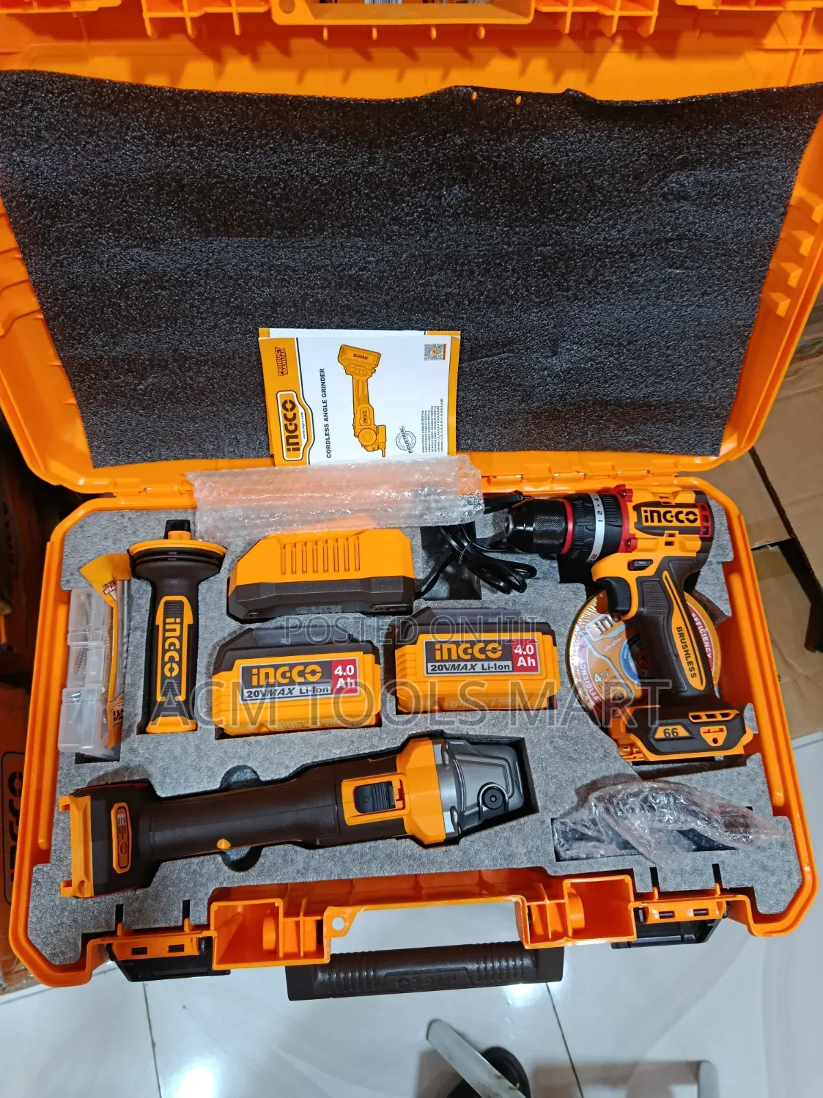 Brushles Cordless 2-Piece Combo Kit