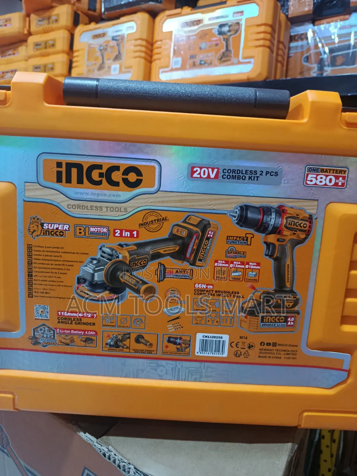 Brushles Cordless 2-Piece Combo Kit