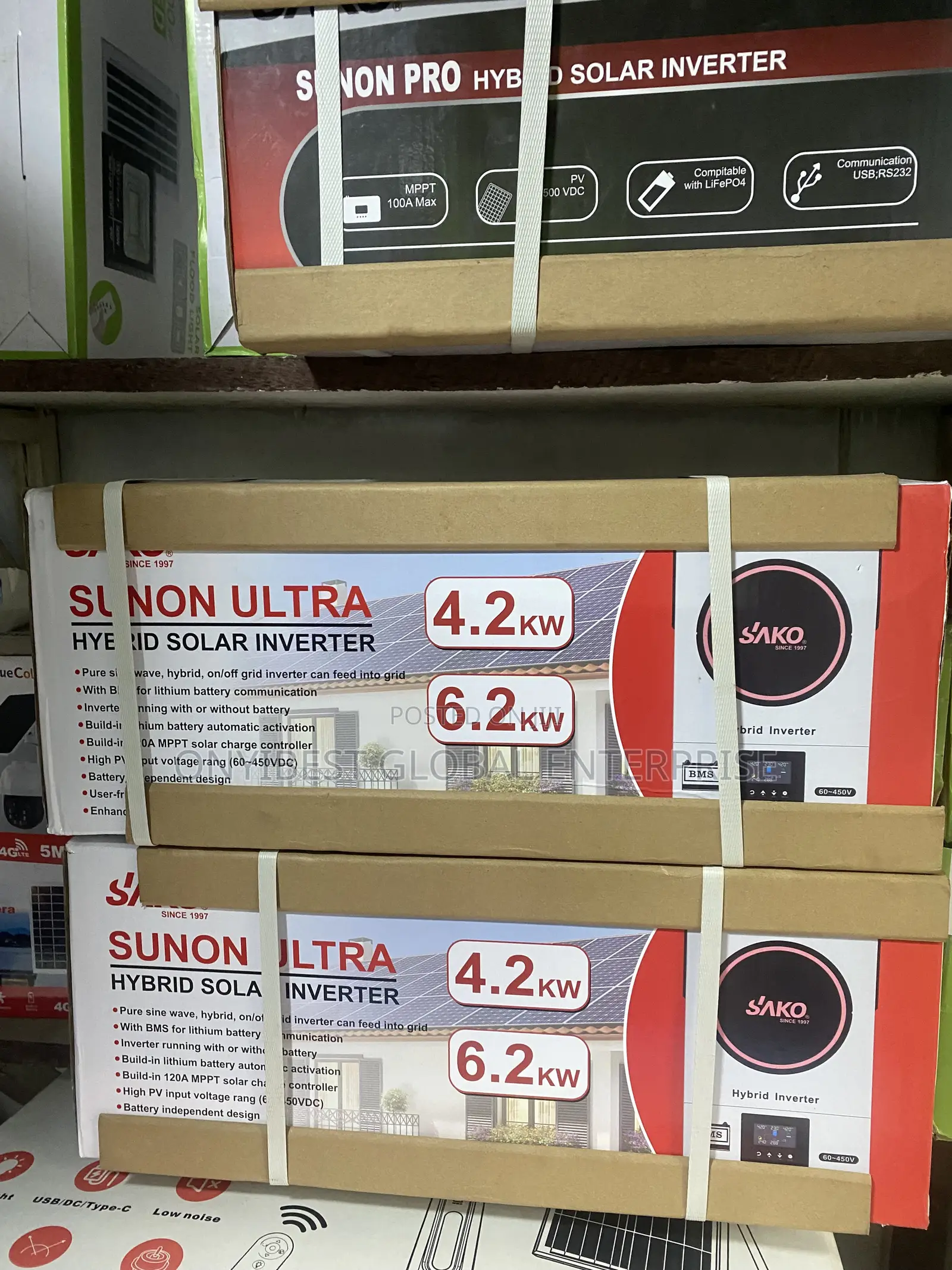 Sako 6.2kwh Solar Inverter It’S Supports Lithium Batteries Installment