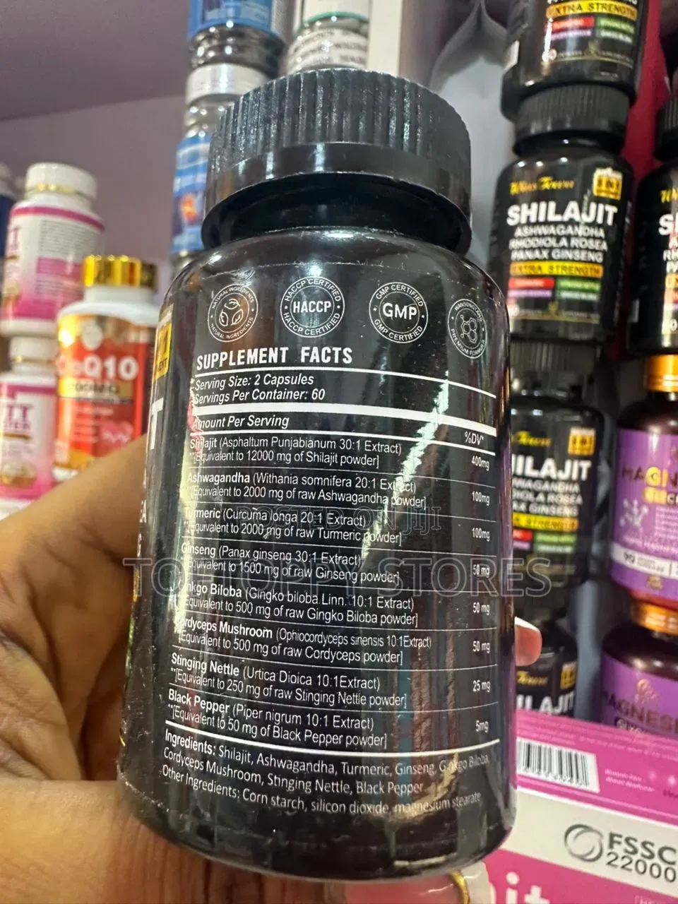 Shilajit Ashwagandha Extra Strength