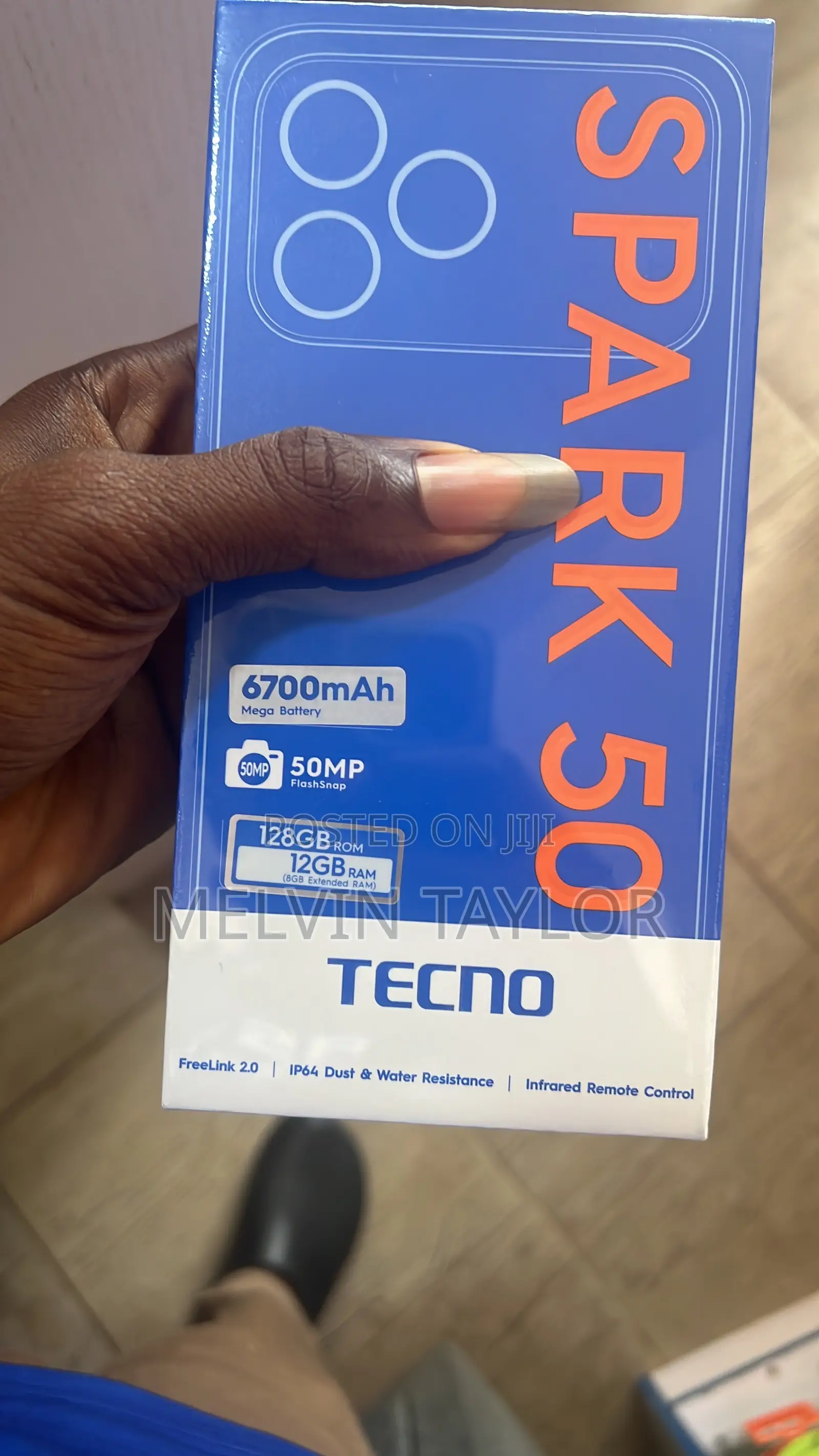 New Tecno Spark 50 128 GB