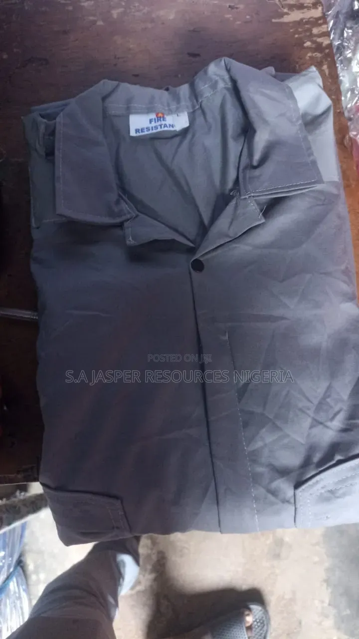 Fire Retardant Coverall Different Colors Available.