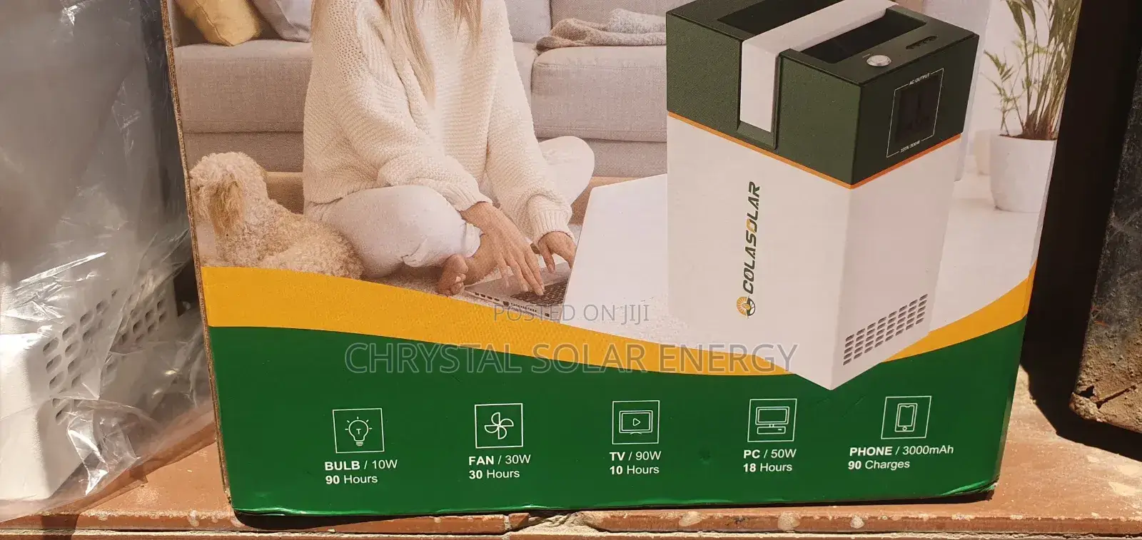 Cola 2000kwh 315a Battery Capacity Solar Generator With Dc Ac Charger