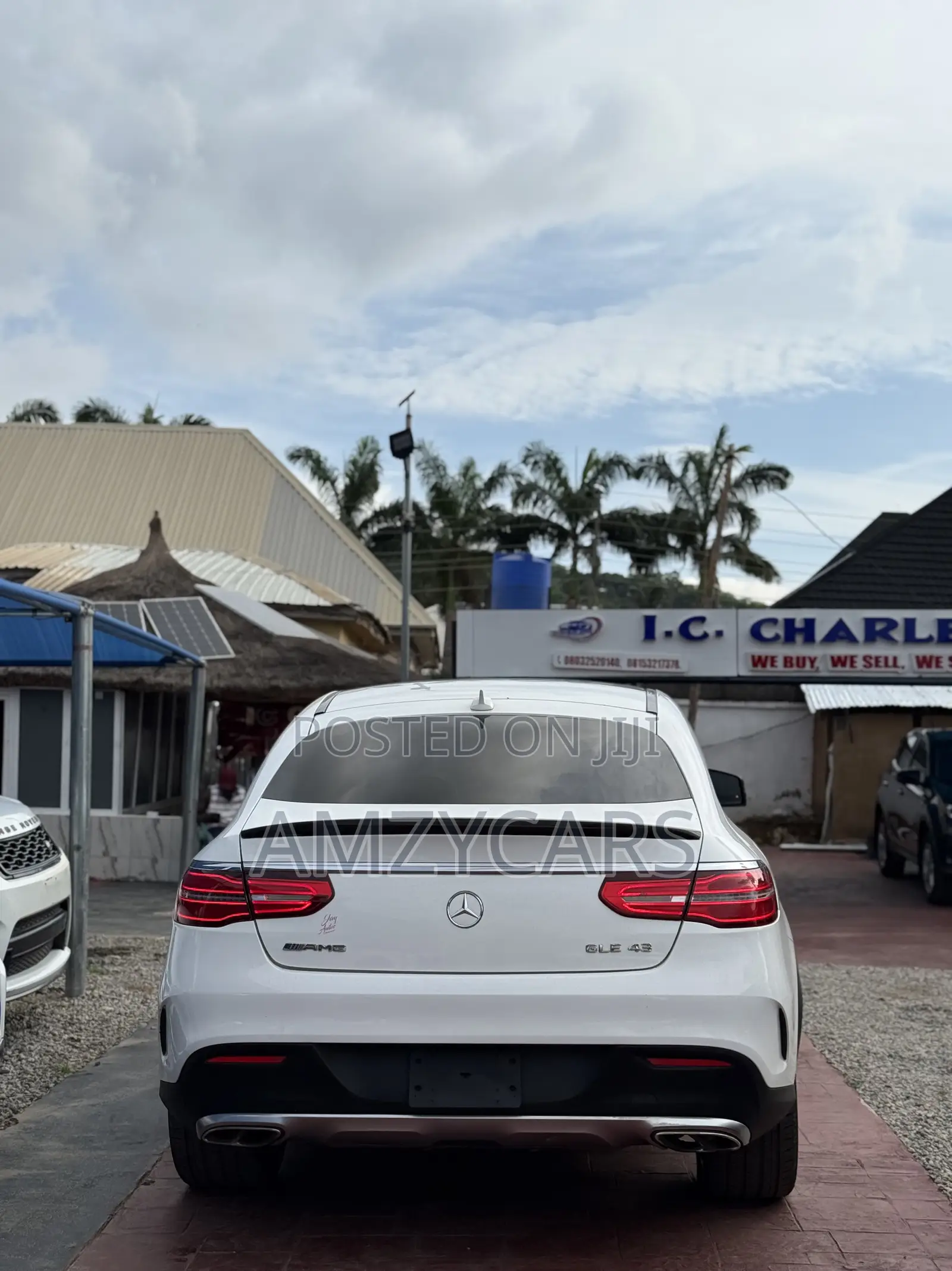 Mercedes-Benz GLE-Class AMG GLE 43 4MATIC 2017 White