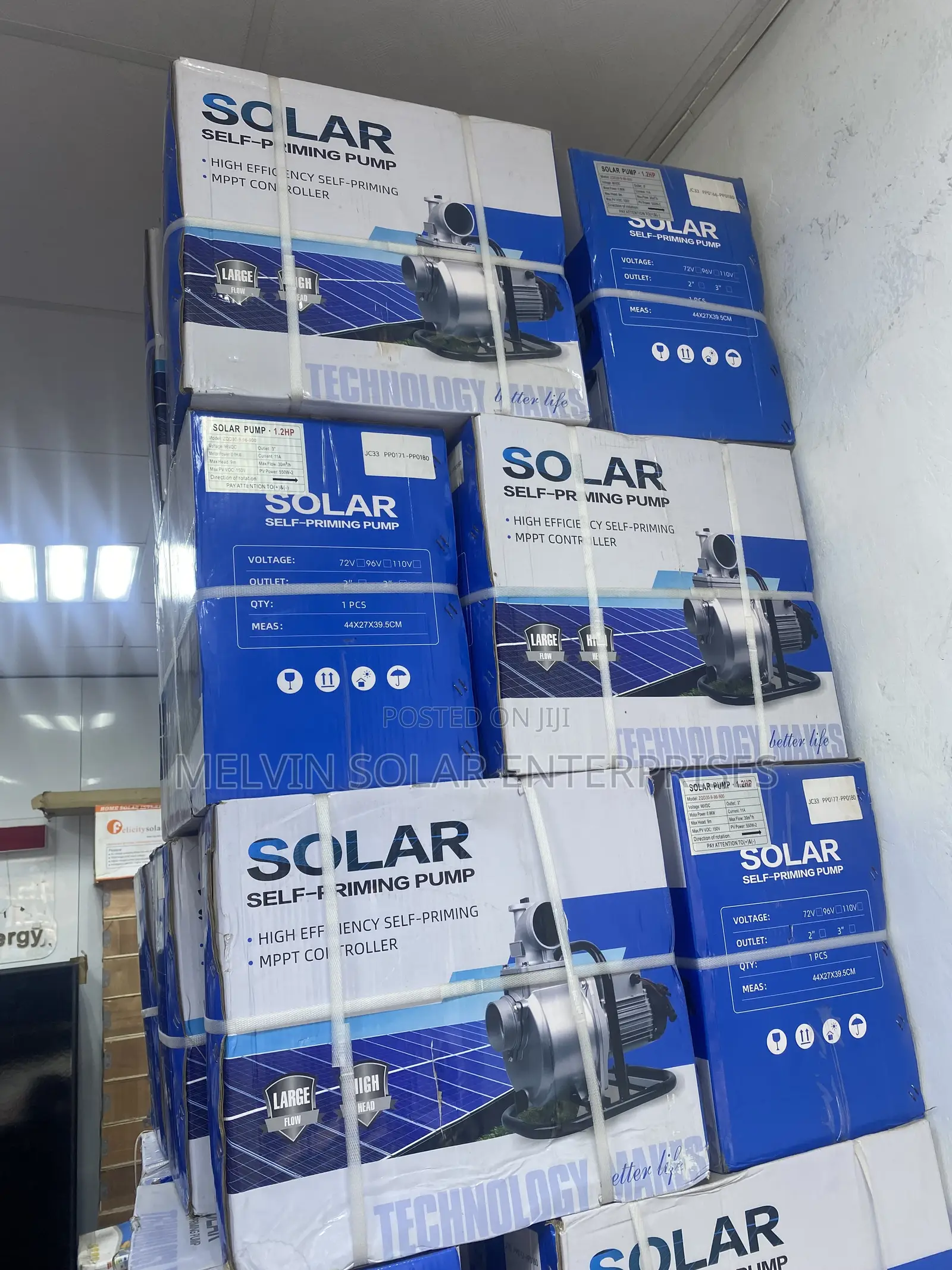 1.2hp 3inches Outlet Dc Self-Priming Solar Pumping Machine Available