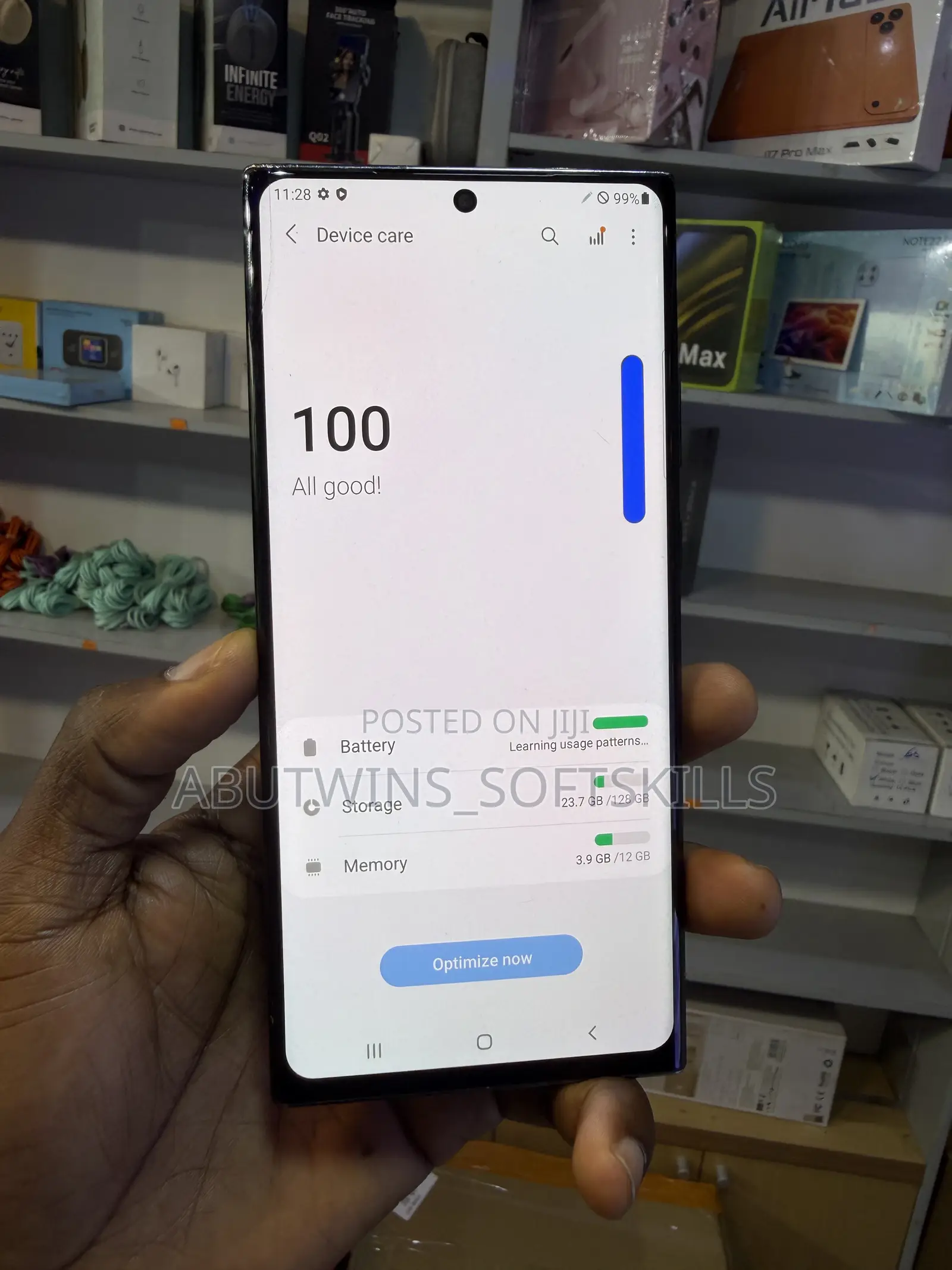 Samsung Galaxy Note 20 Ultra 5G 128 GB Black