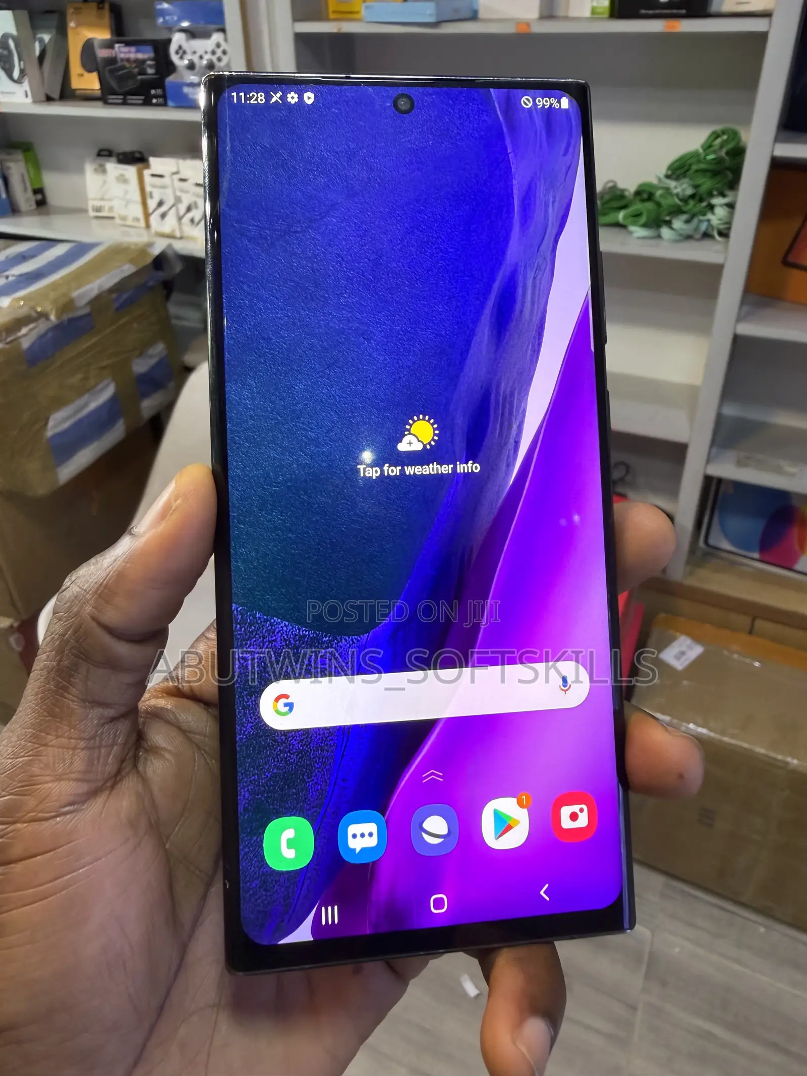 Samsung Galaxy Note 20 Ultra 5G 128 GB Black