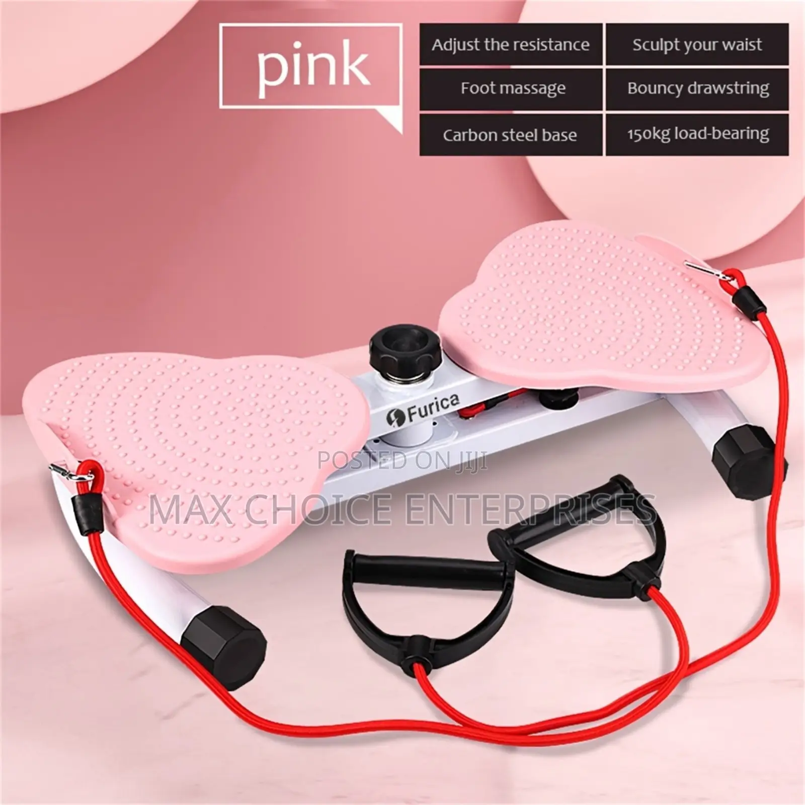 Twister With Resistance Bands (Comes With Meter)