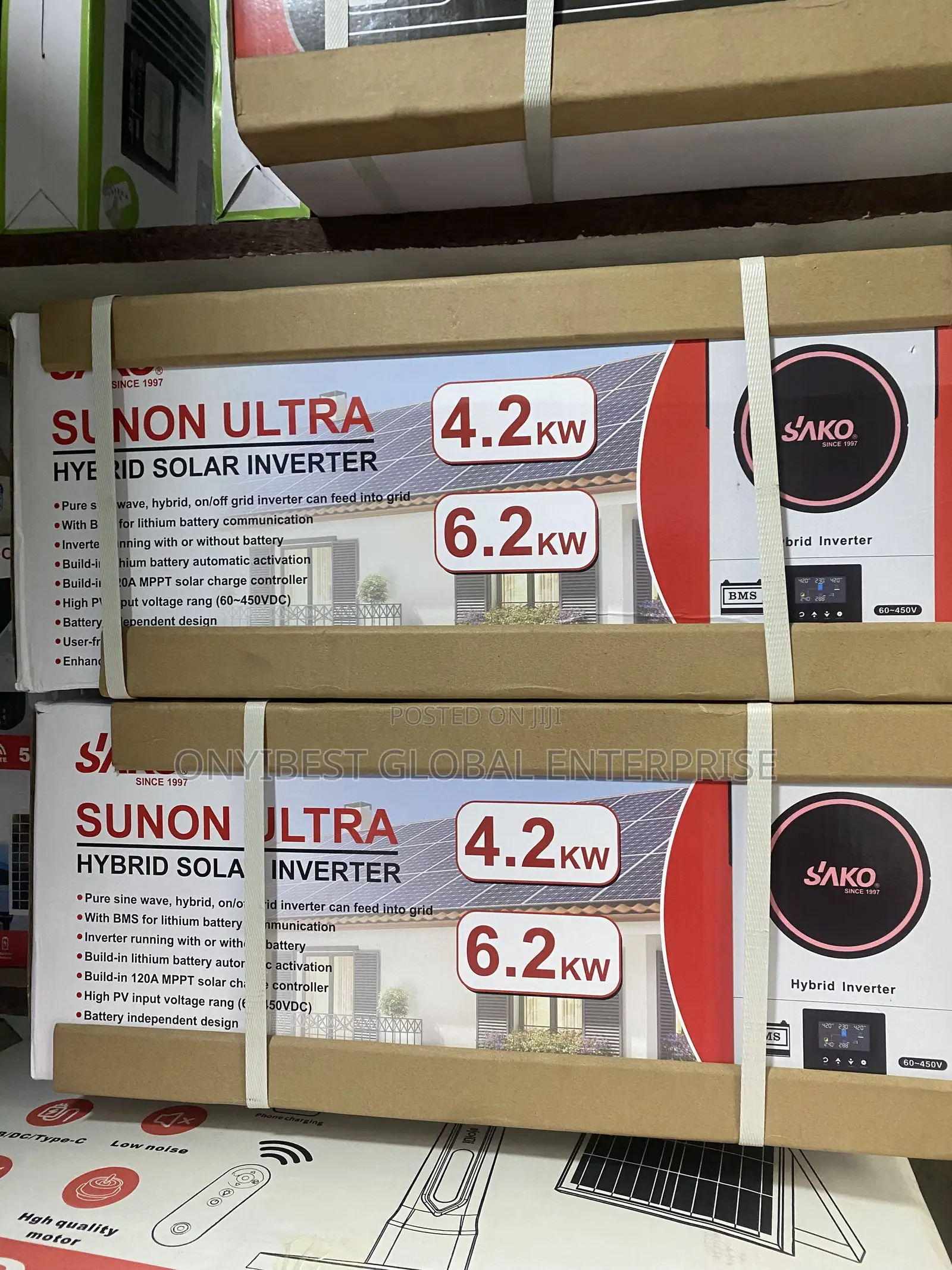 Designed to Operate With or Without a Battery Sako 6.2kwh Inverter