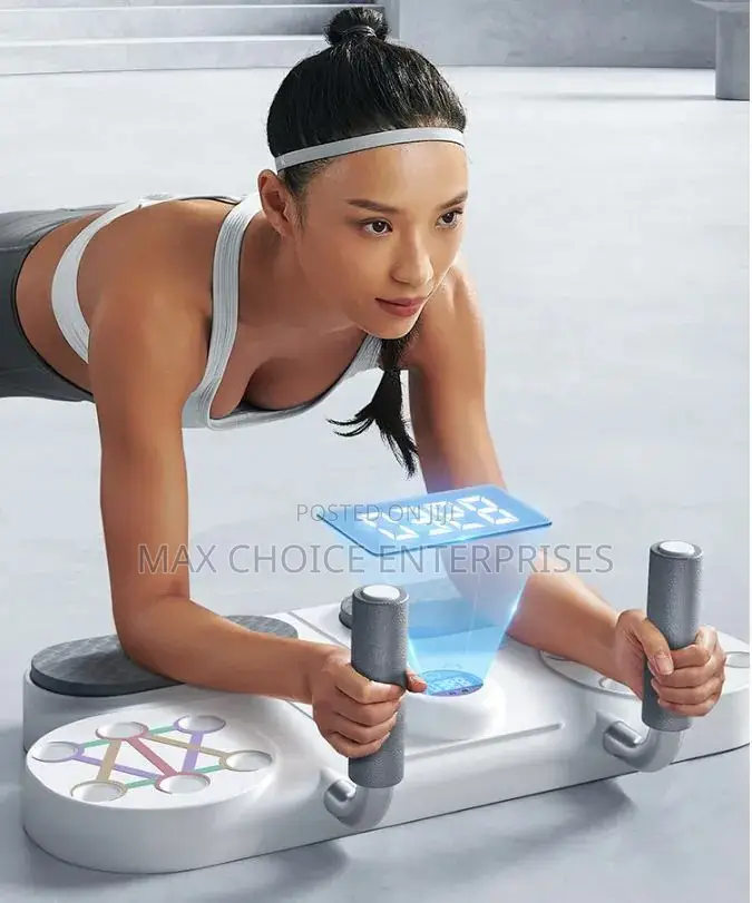 Multifunction Push-Up Board With Digital Timer