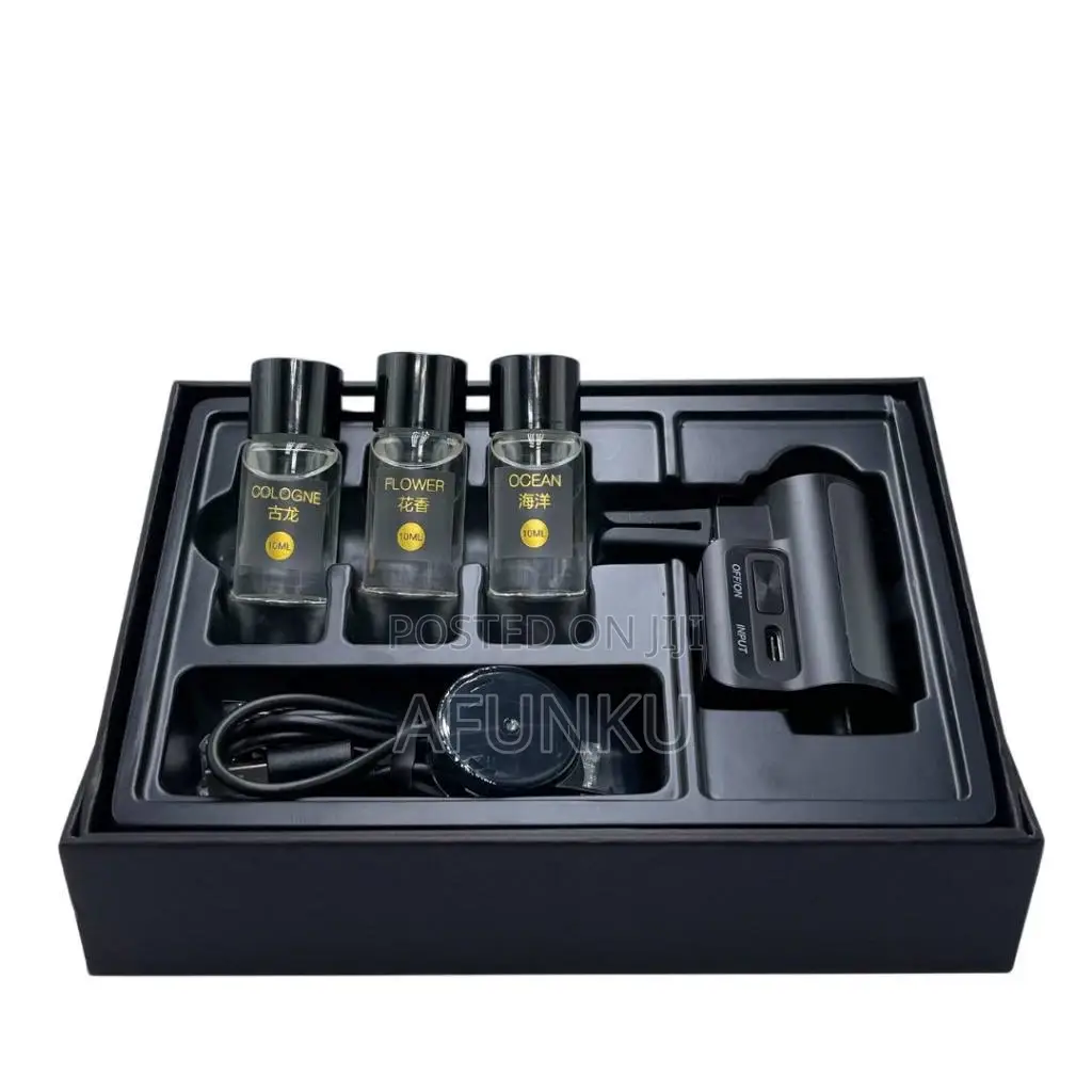Rechargeable Car Humidifier (With 3 Oils)
