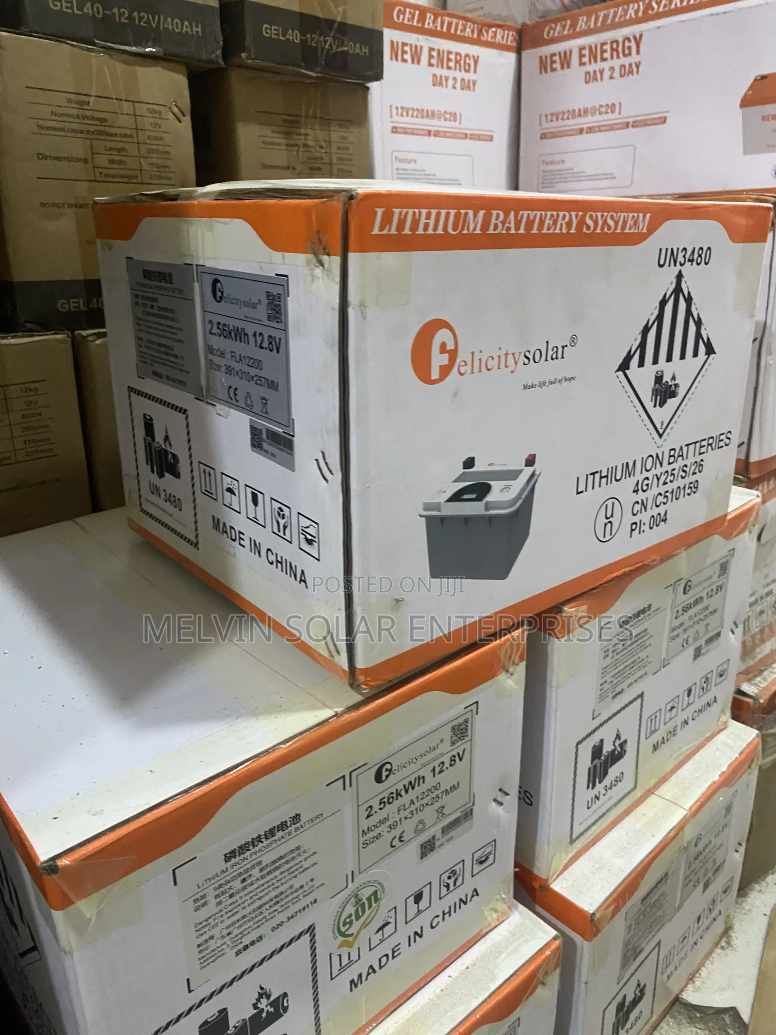 2.56kwh 12v Felicity Solar Lithium Ion Phosphate Batteries Available
